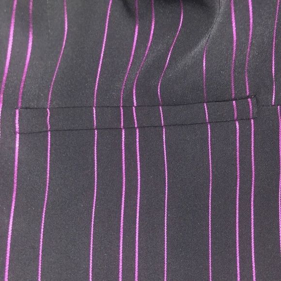 Bar III Black with Fuchsia Stripes Blazer - Picture 6 of 6